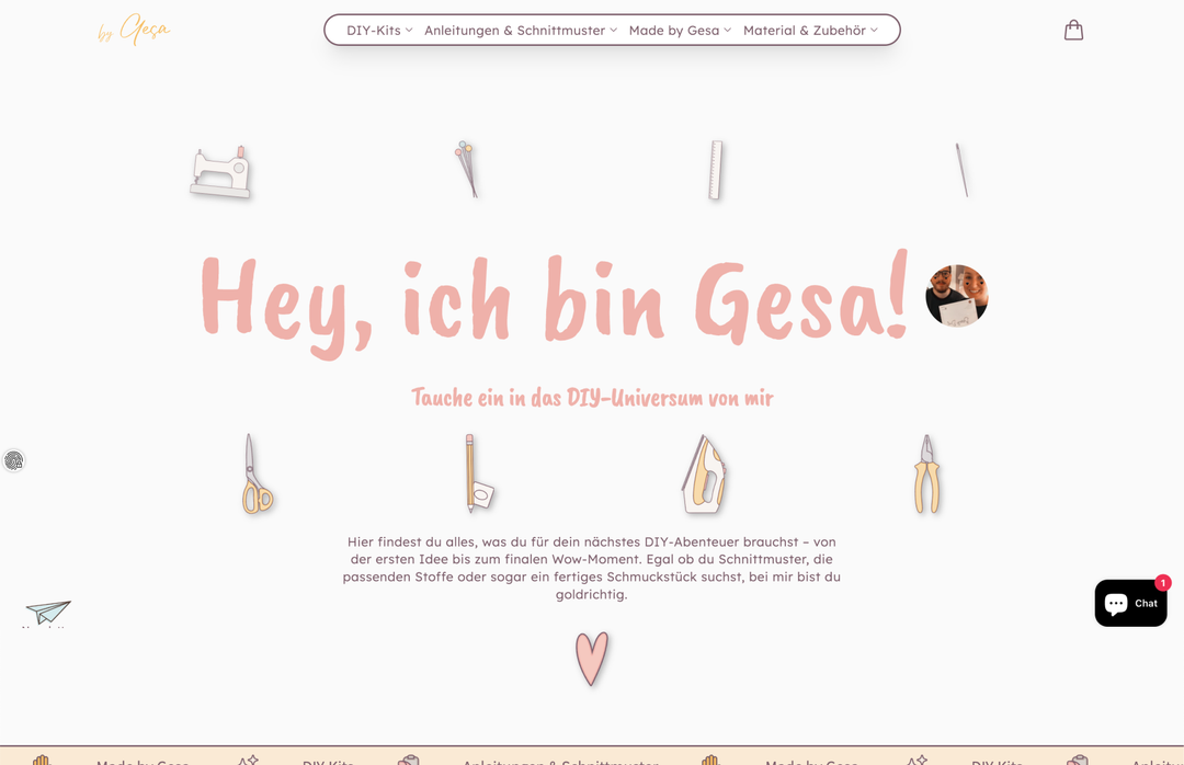 byGesa Webdesign Online-Shop